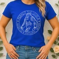 Respect The Locals Bigfoot Sasquatch American National Parks Women's T-Shirt thumb 2