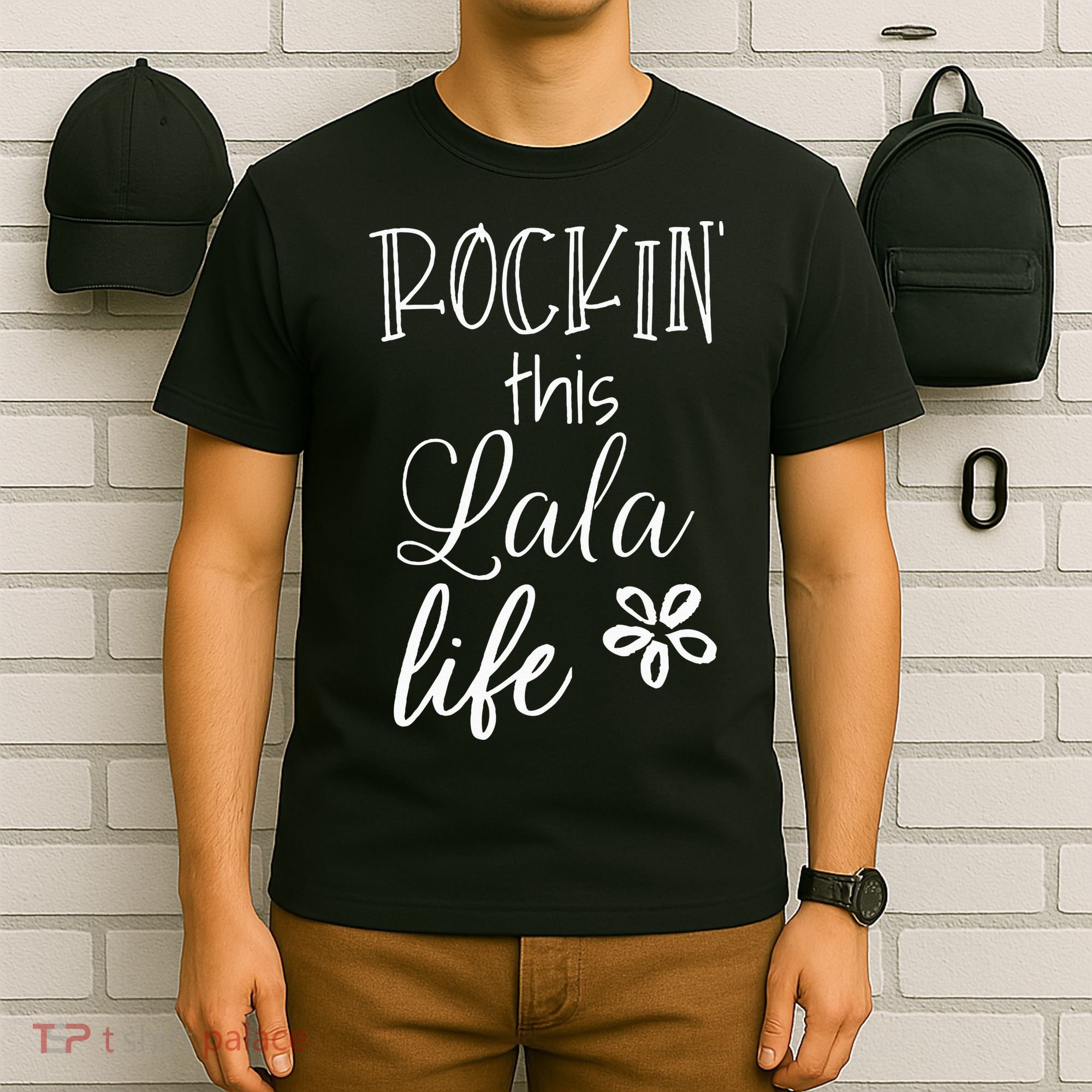 Rockin This Lala Life Special Grandma Grandmother T-Shirt