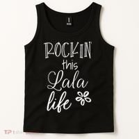Rockin This Lala Life Special Grandma Grandmother Tank Top thumb 2