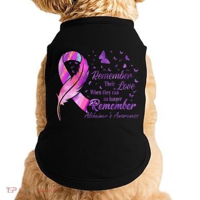 Remember Their Love Alzheimers Awareness Doggie Tank