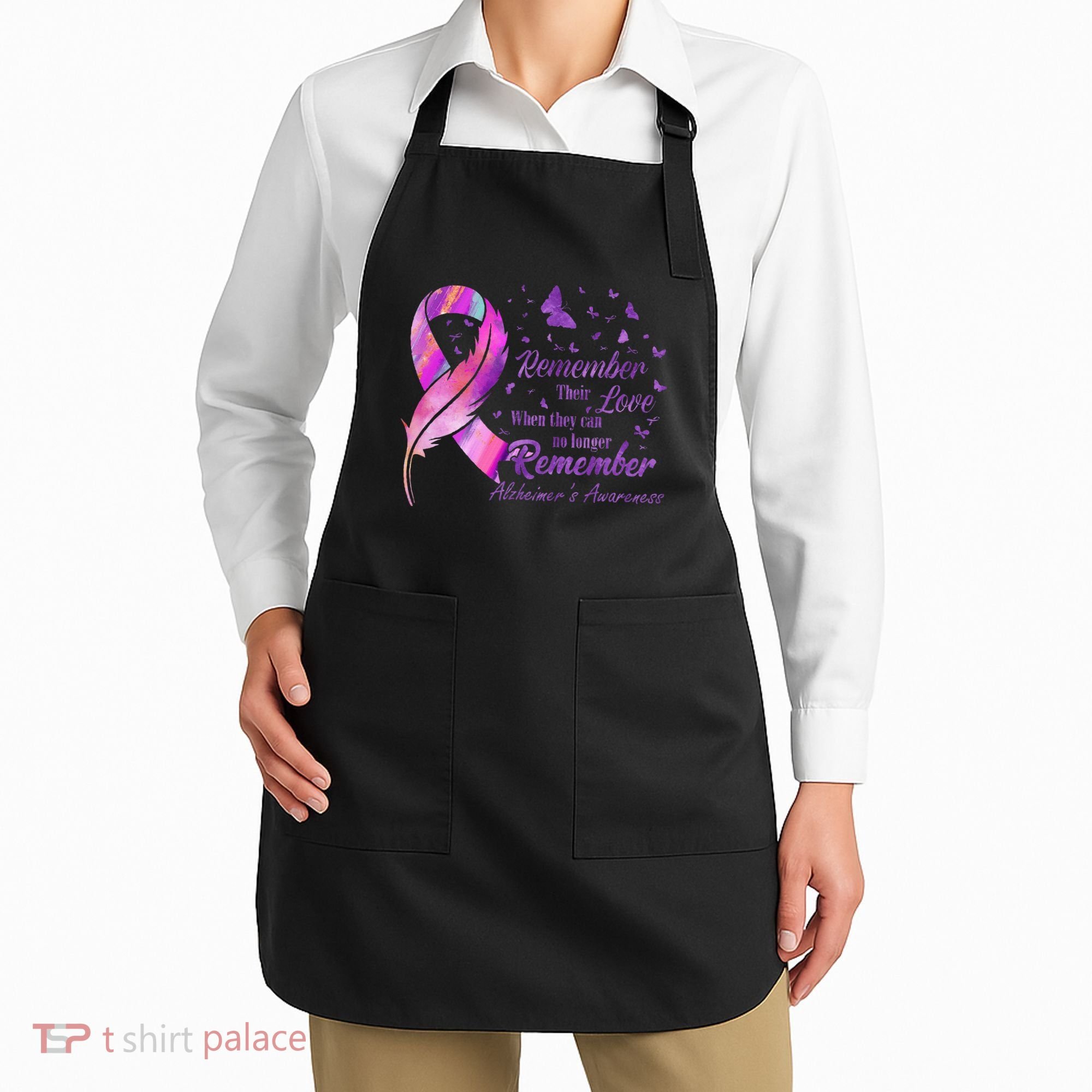 Remember Their Love Alzheimers Awareness Apron