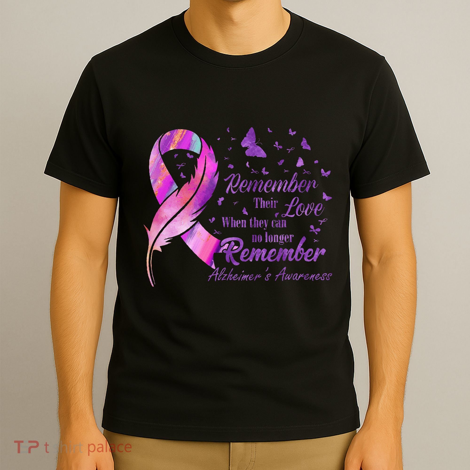 Remember Their Love Alzheimers Awareness T-Shirt