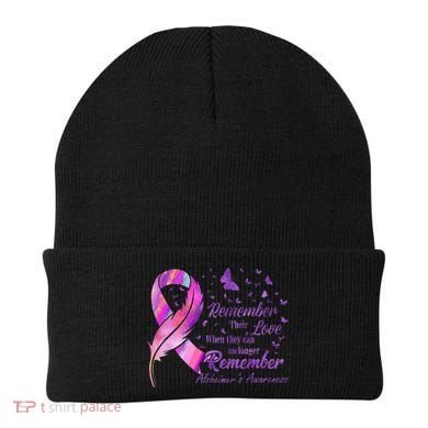 Remember Their Love Alzheimers Awareness Beanie