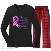 Remember Their Love Alzheimers Awareness Women's Long Sleeve Flannel Pajama Set  thumb 0