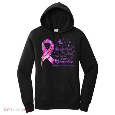 Remember Their Love Alzheimers Awareness Women's Hoodie