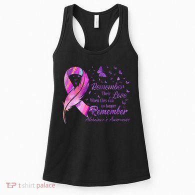 Remember Their Love Alzheimers Awareness Women's Tank Top
