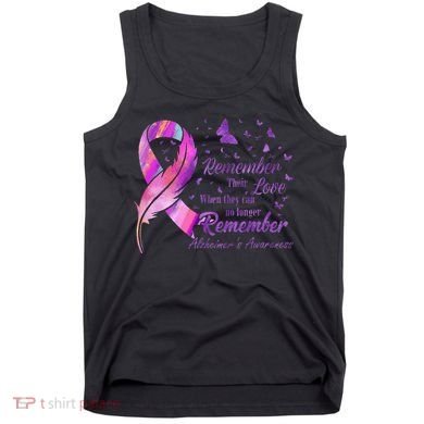 Remember Their Love Alzheimers Awareness Tank Top