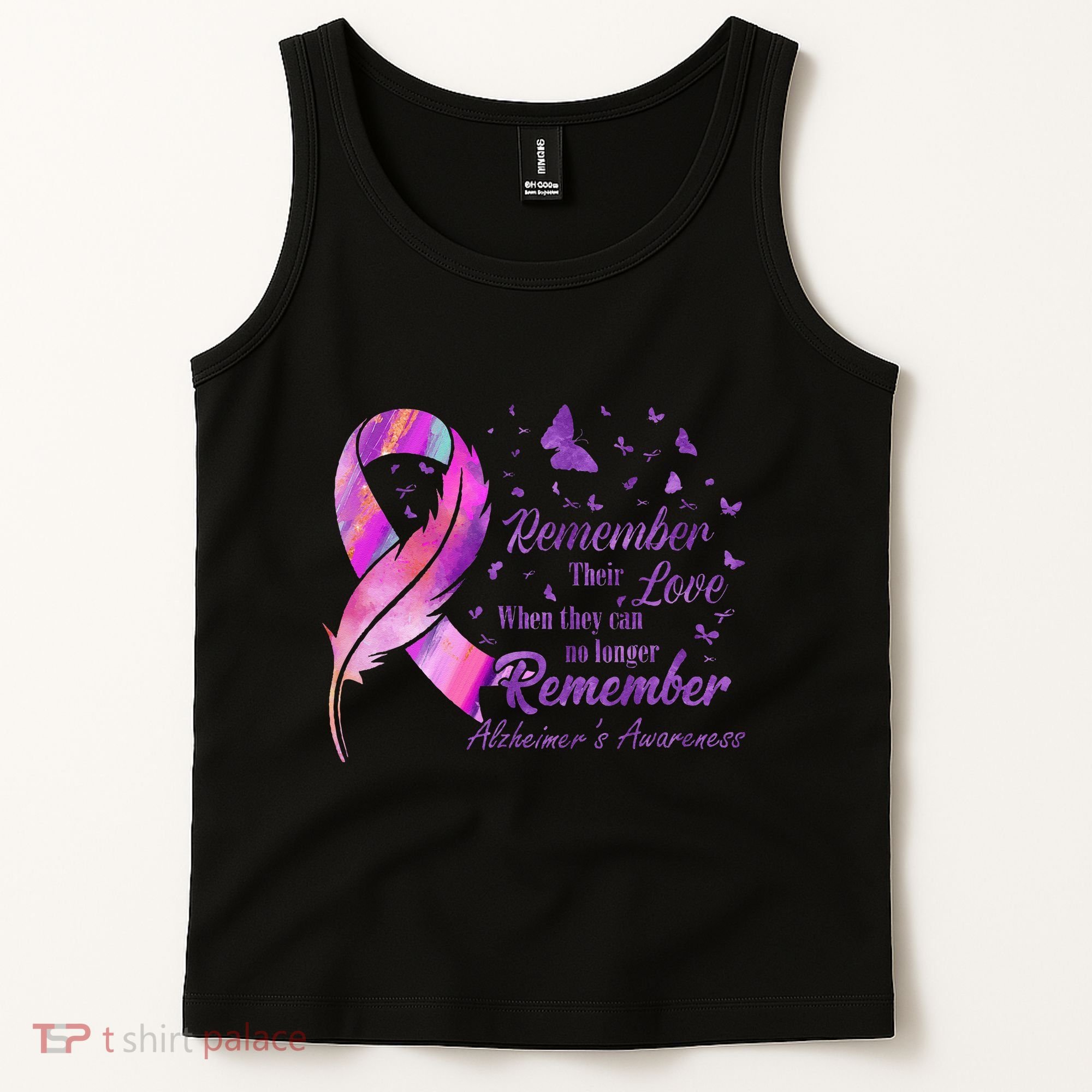 Remember Their Love Alzheimers Awareness Tank Top