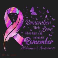 Remember Their Love Alzheimers Awareness Golf Towel thumb 3