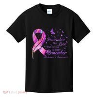 Remember Their Love Alzheimers Awareness Kids T-Shirt thumb 0
