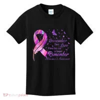 Remember Their Love Alzheimers Awareness Kids T-Shirt thumb 0