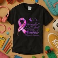 Remember Their Love Alzheimers Awareness Kids T-Shirt thumb 3