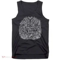 Respect The Locals Cryptid Bigfoot Mothman Alien Tank Top thumb 0