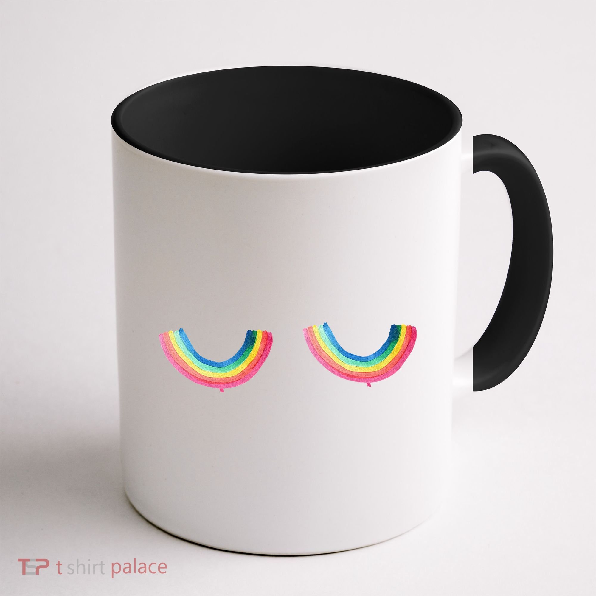 Rainbow Titt.Ies Lgbt Queer Coffee Mug