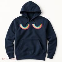 Rainbow Titt.Ies Lgbt Queer Hoodie thumb 0