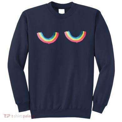 Rainbow Titt.Ies Lgbt Queer Sweatshirt