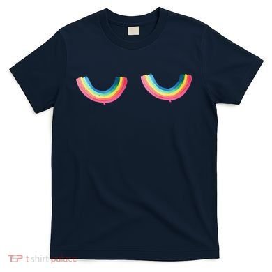 Rainbow Titt.Ies Lgbt Queer T-Shirt