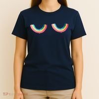 Rainbow Titt.Ies Lgbt Queer T-Shirt thumb 4