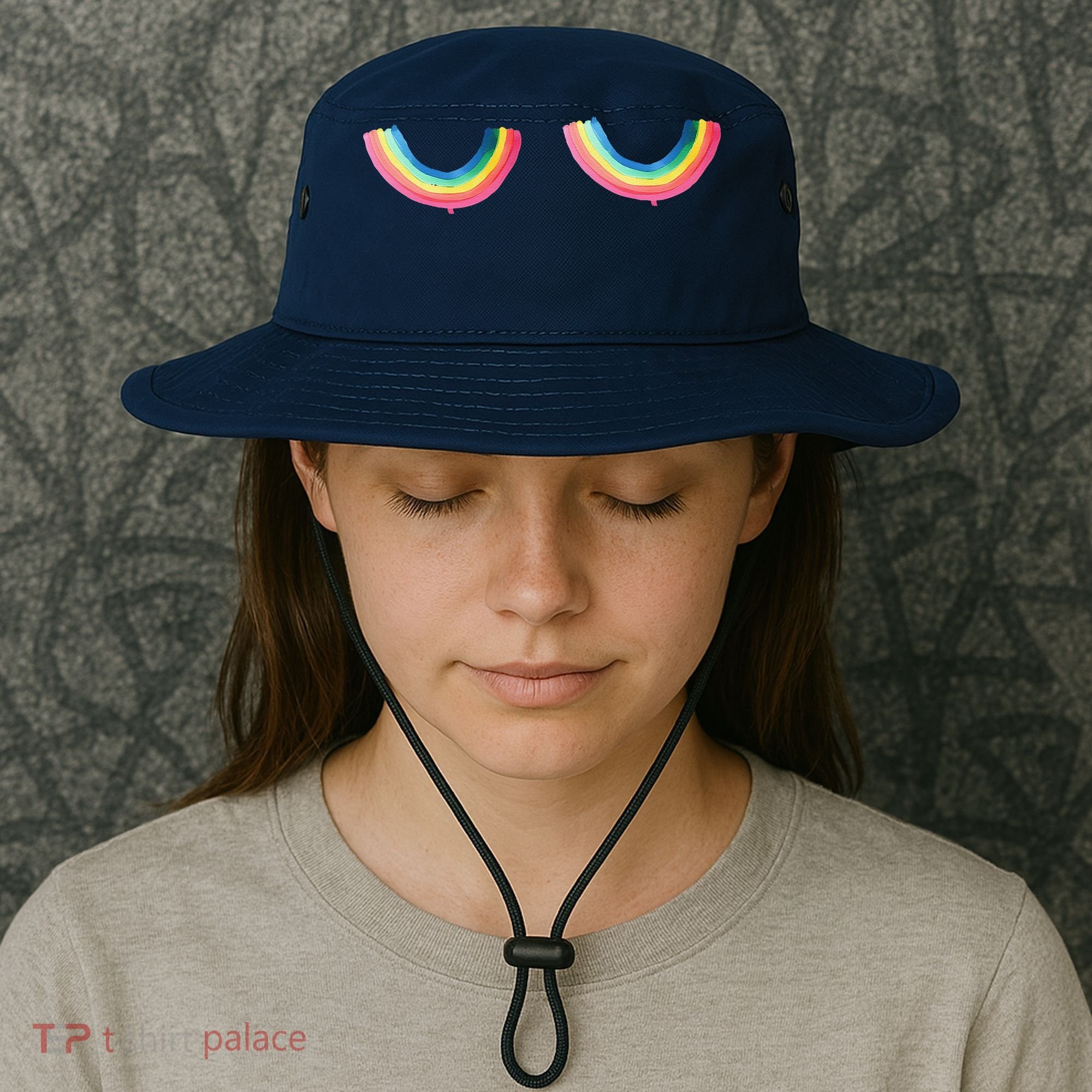 Rainbow Titt.Ies Lgbt Queer Bucket Hat