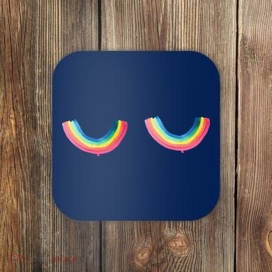 Rainbow Titt.Ies Lgbt Queer Coaster