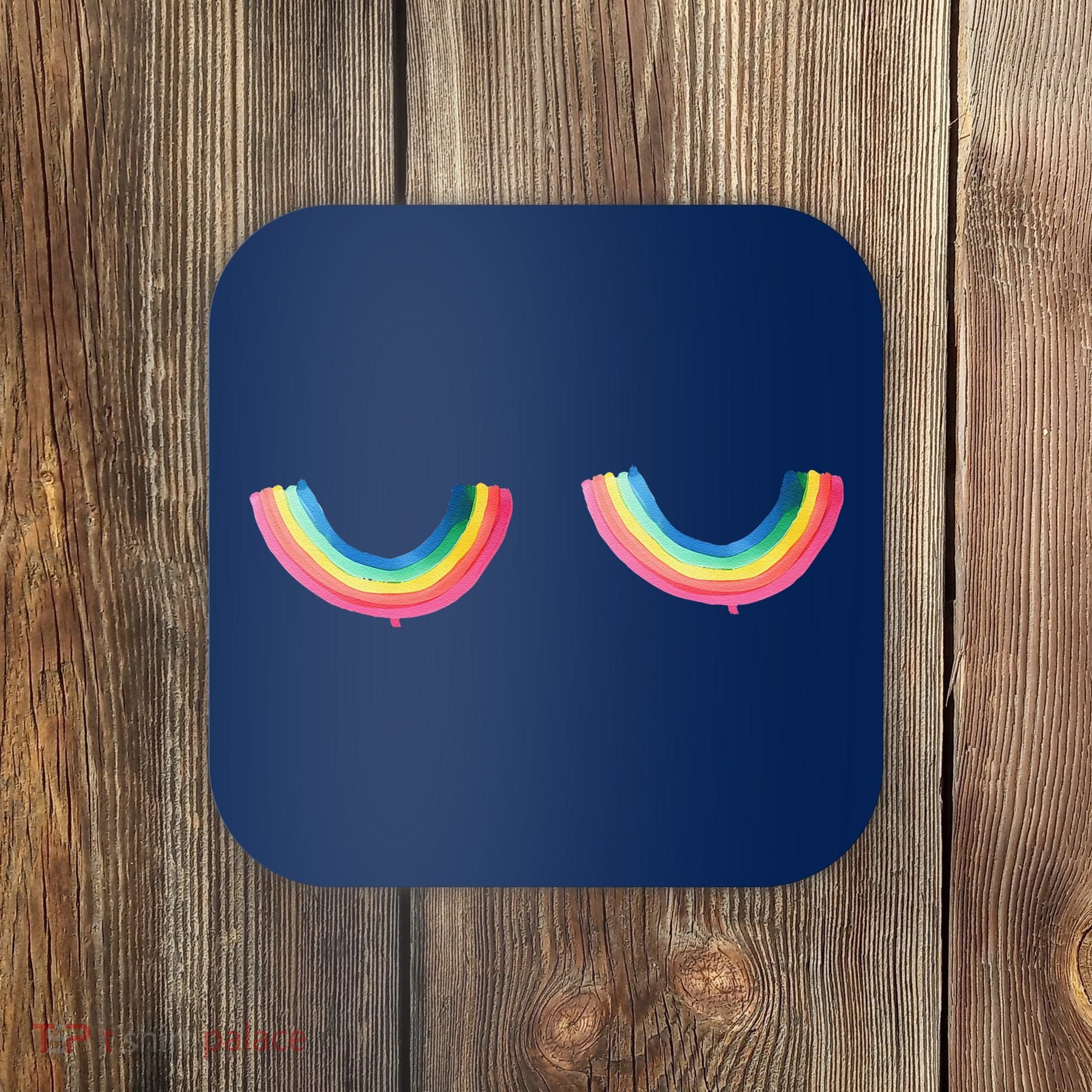 Rainbow Titt.Ies Lgbt Queer Coaster