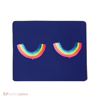 Rainbow Titt.Ies Lgbt Queer Mousepad