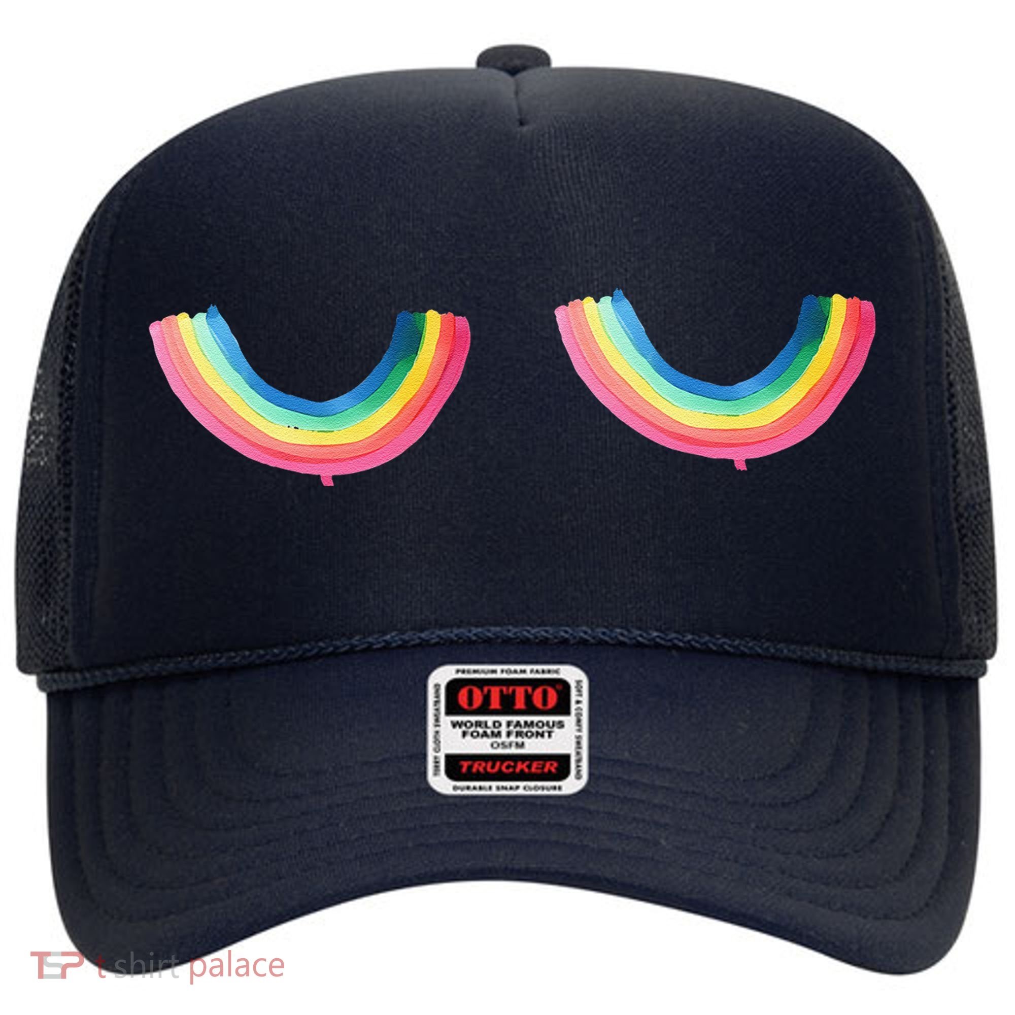Rainbow Titt.Ies Lgbt Queer Hat