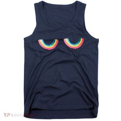 Rainbow Titt.Ies Lgbt Queer Tank Top