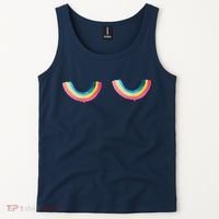 Rainbow Titt.Ies Lgbt Queer Tank Top thumb 2