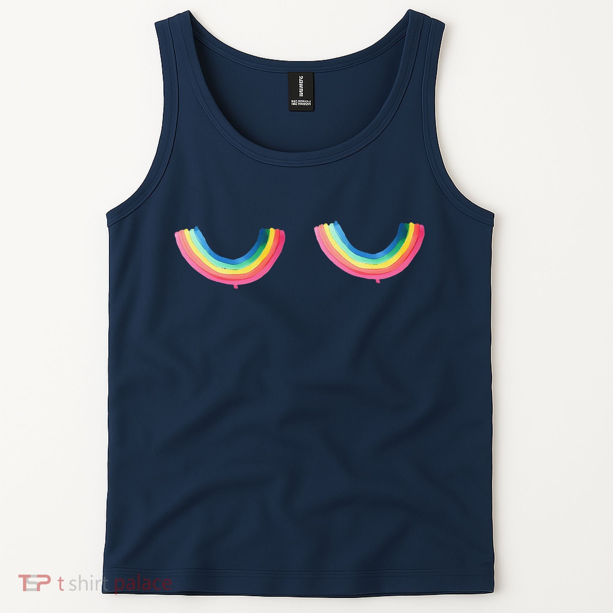 Rainbow Titt.Ies Lgbt Queer Tank Top