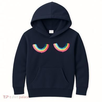 Rainbow Titt.Ies Lgbt Queer Kids Hoodie