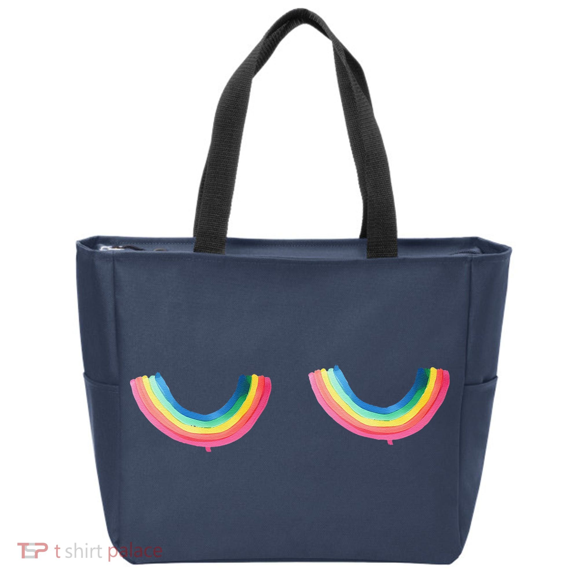 Rainbow Titt.Ies Lgbt Queer Tote Bag