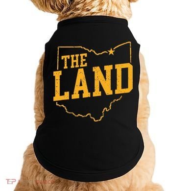 Retro The Land Cleveland Ohio Classic Throwback Souvenir Doggie Tank