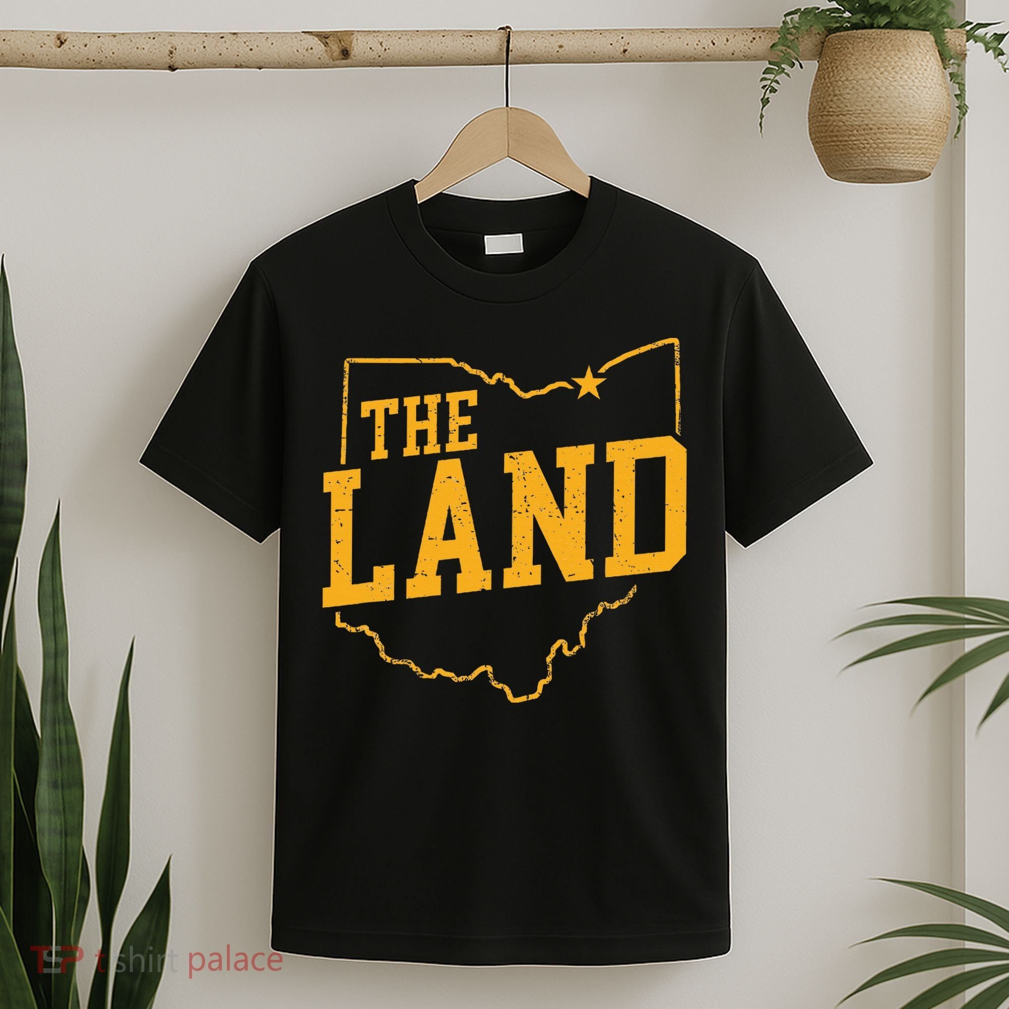 Retro The Land Cleveland Ohio Classic Throwback Souvenir T-Shirt