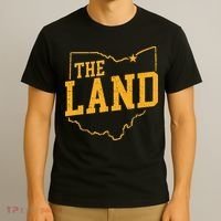 Retro The Land Cleveland Ohio Classic Throwback Souvenir T-Shirt thumb 3
