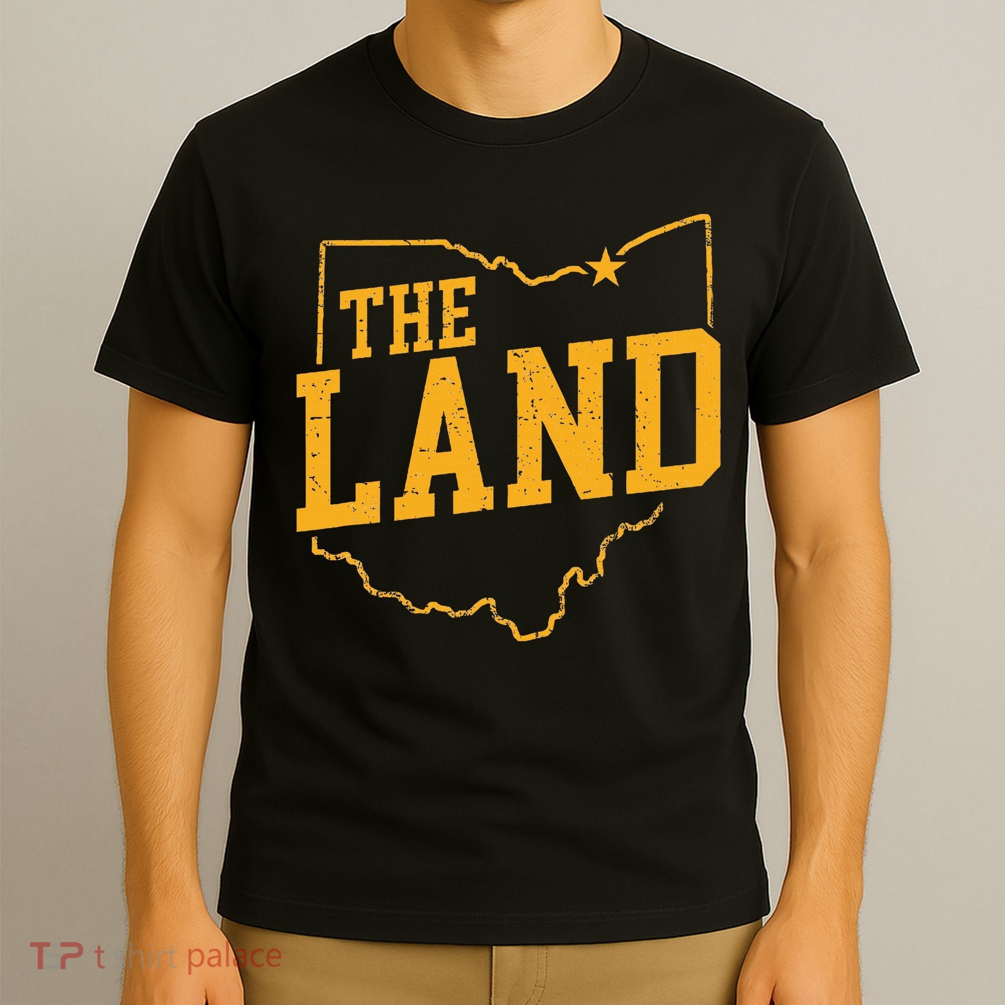 Retro The Land Cleveland Ohio Classic Throwback Souvenir T-Shirt