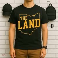 Retro The Land Cleveland Ohio Classic Throwback Souvenir T-Shirt thumb 6