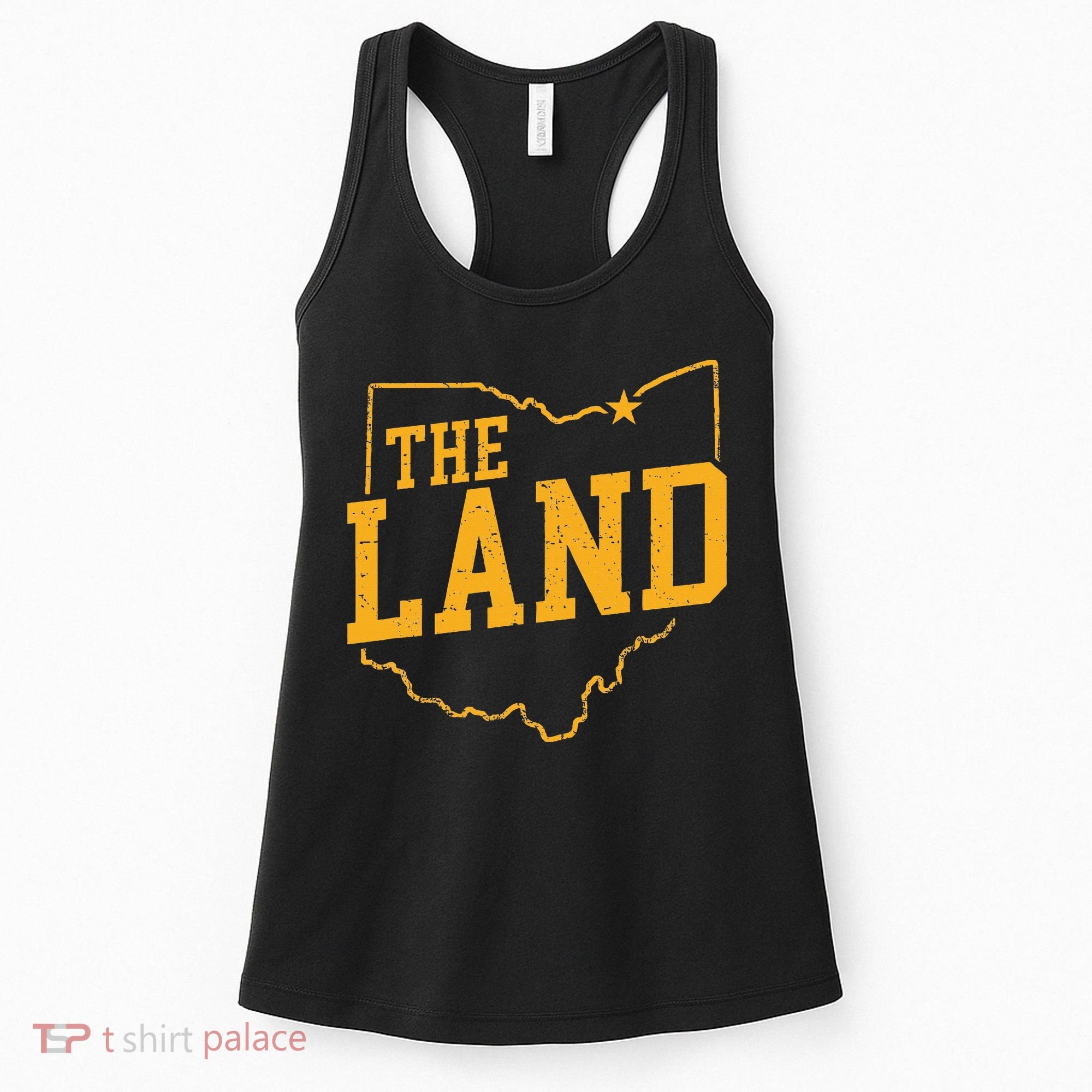 Retro The Land Cleveland Ohio Classic Throwback Souvenir Women's Tank Top