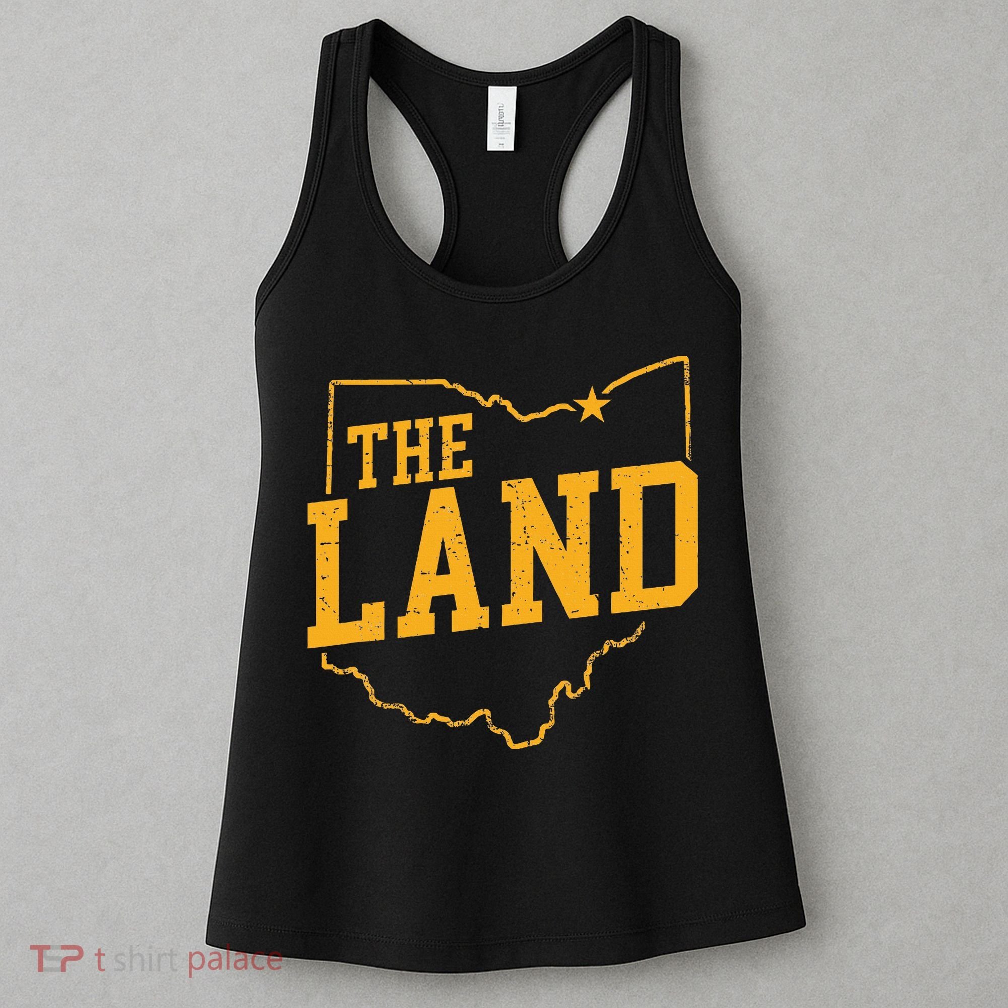Retro The Land Cleveland Ohio Classic Throwback Souvenir Women's Tank Top