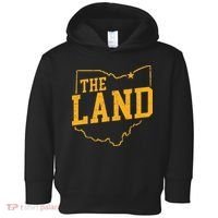 Retro The Land Cleveland Ohio Classic Throwback Souvenir Toddler Hoodie thumb 0