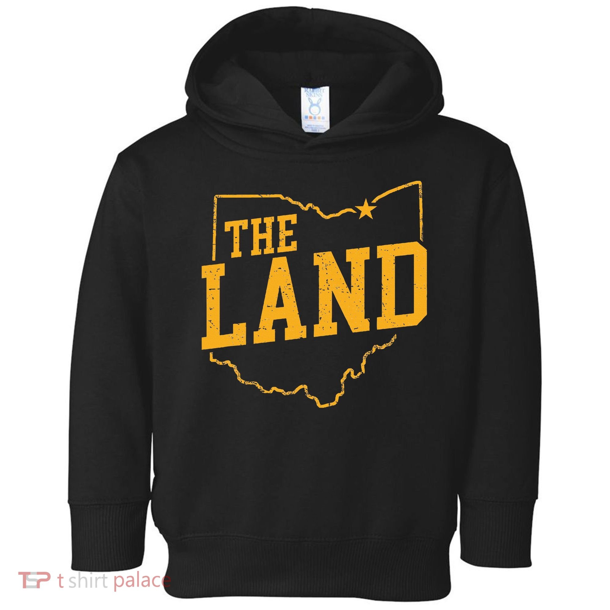Retro The Land Cleveland Ohio Classic Throwback Souvenir Toddler Hoodie