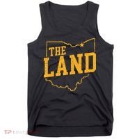 Retro The Land Cleveland Ohio Classic Throwback Souvenir Tank Top thumb 0