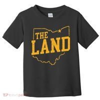 Retro The Land Cleveland Ohio Classic Throwback Souvenir Toddler T-Shirt thumb 0