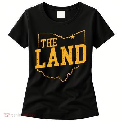 Retro The Land Cleveland Ohio Classic Throwback Souvenir Women's T-Shirt