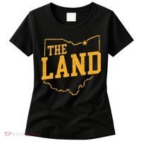 Retro The Land Cleveland Ohio Classic Throwback Souvenir Women's T-Shirt thumb 0