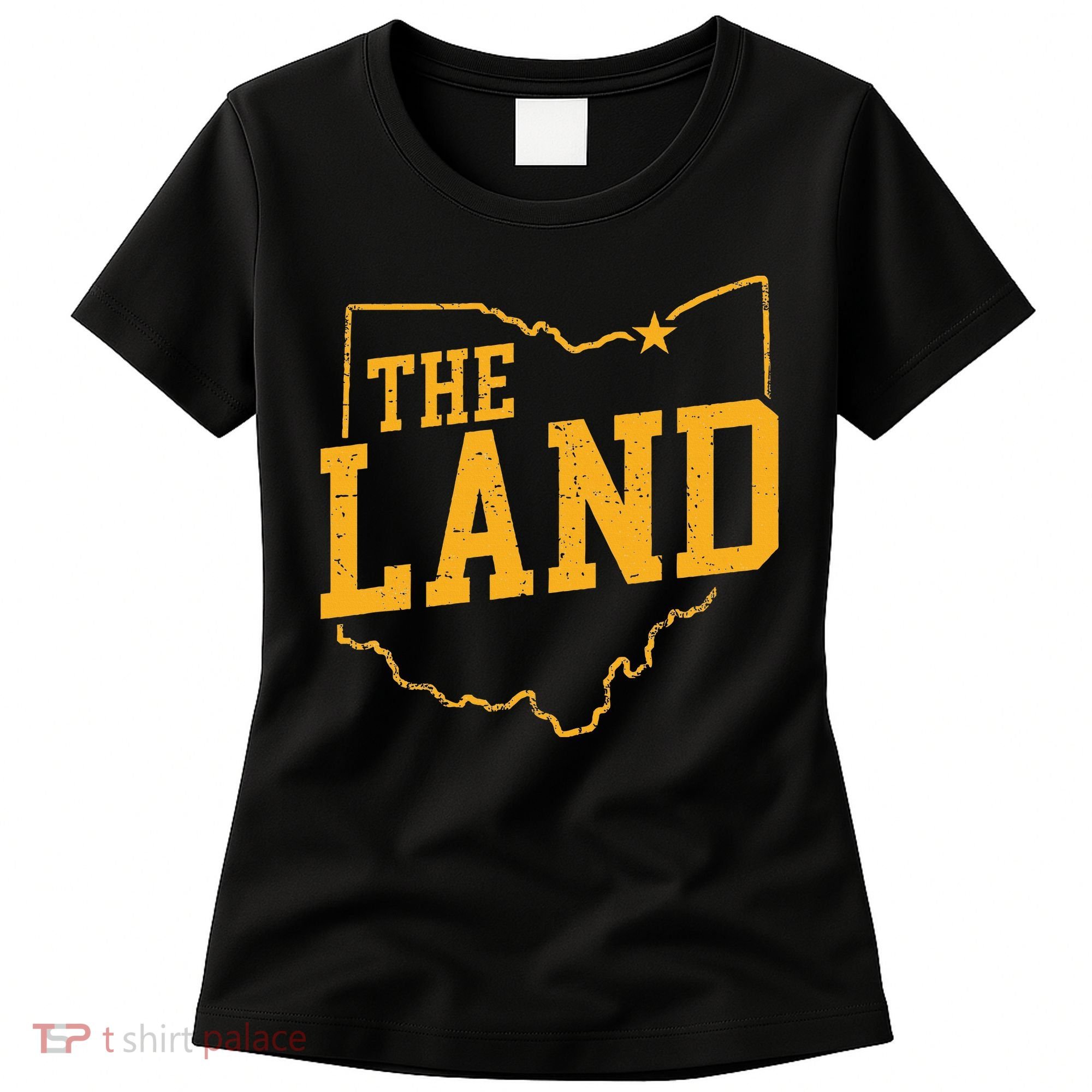 Retro The Land Cleveland Ohio Classic Throwback Souvenir Women's T-Shirt