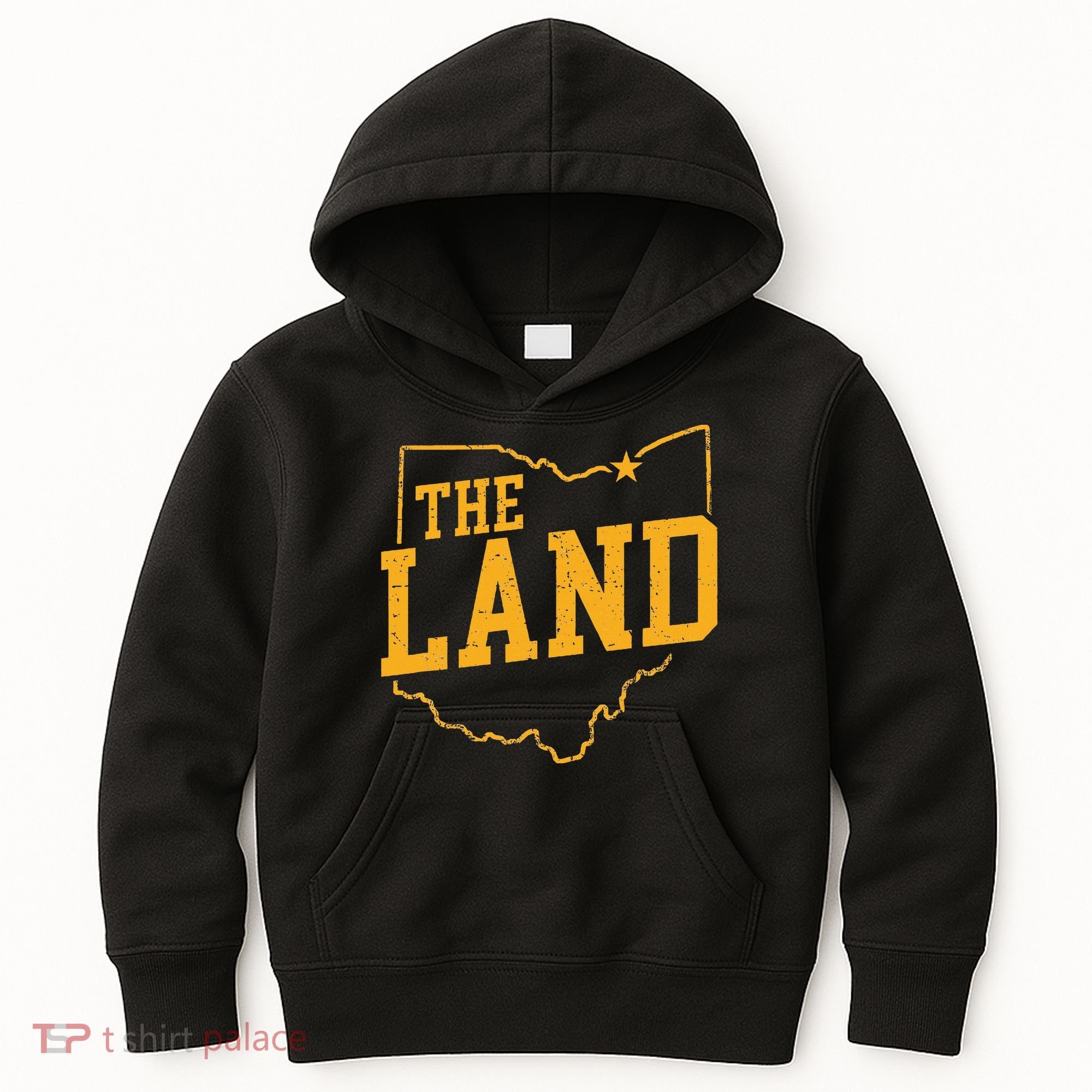 Retro The Land Cleveland Ohio Classic Throwback Souvenir Kids Hoodie