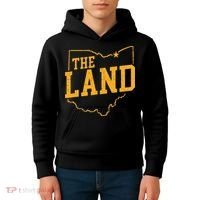 Retro The Land Cleveland Ohio Classic Throwback Souvenir Kids Hoodie thumb 4