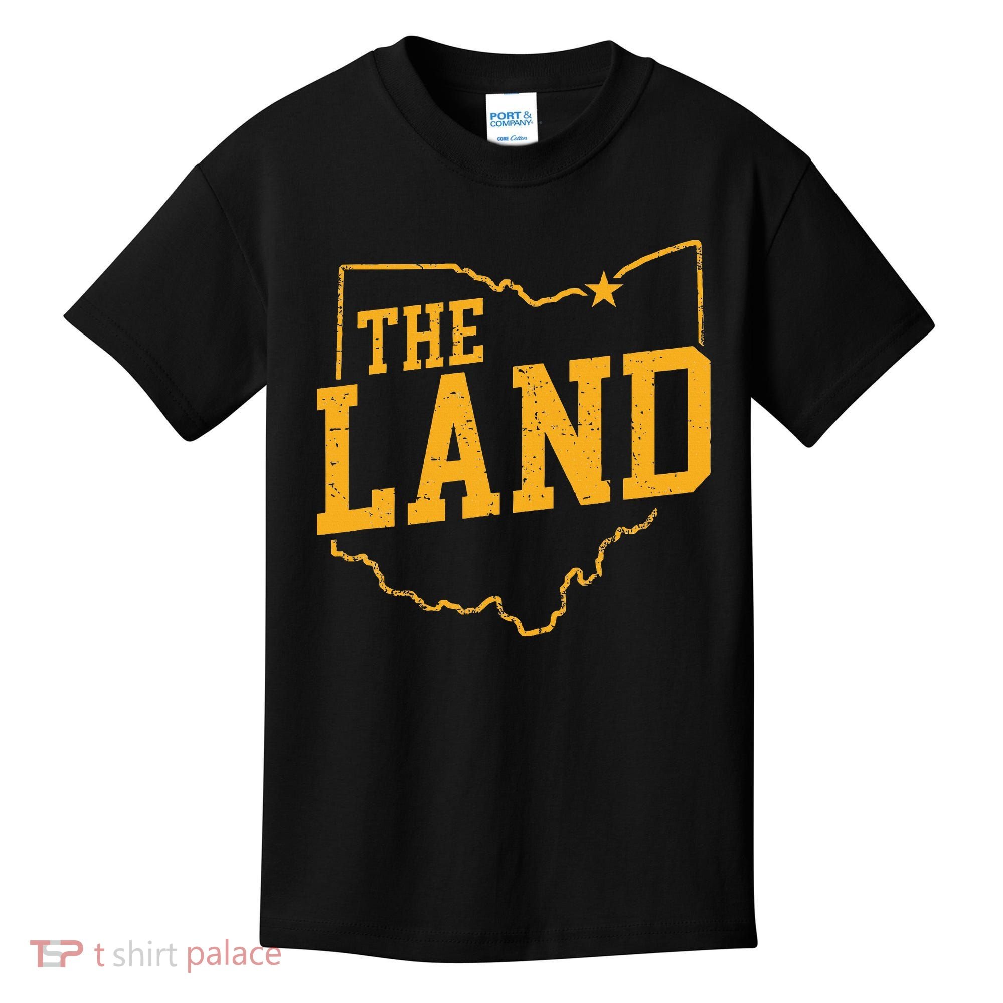 Retro The Land Cleveland Ohio Classic Throwback Souvenir Kids T-Shirt