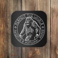 Respect The Locals Bigfoot Sasquatch American National Parks Coaster thumb 0
